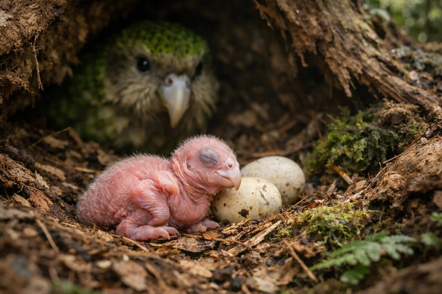 Kakapo - Fun facts